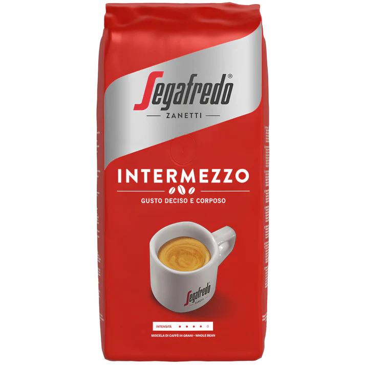 Segafredo Intermezzo Zrno 1kg (2x500g) Espresso kafa