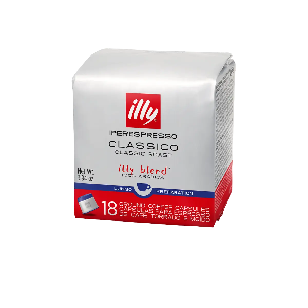 Illy LUNGO Classico 18/1 - IperEspresso Kapsule za Kafu