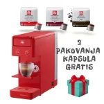 Illy Y3.3 Crveni - IperEspresso Aparat za Kafu + 3 kut kapsula AKCIJA