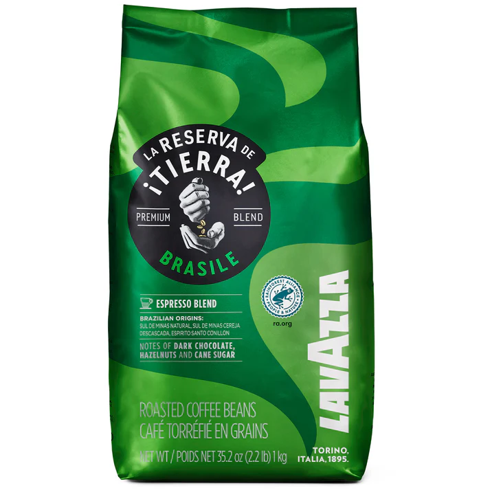 Lavazza Tierra Brasile Blend 1kg - Espresso Kafa u Zrnu G