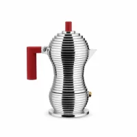 Alessi Pulcina Red 3 Cups – Moka Pot