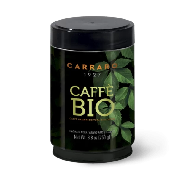 Carraro BIO 250g Limenka - Mlevena Espresso Kafa