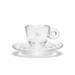 Illy Espresso Staklena Šoljice za Kafu 4/1