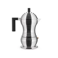 Alessi Pulcina Black 3 Cups – Moka Pot