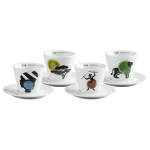 Dimello Ethiopia Cappuccino Šoljice 4/1 SET