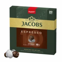 Jacobs Espresso 10 Intenso 20/1 – Nespresso Kompatibilne Kapsule