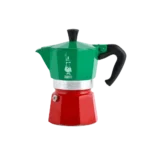 Bialetti Moka Express Tricolore 3 Cup - Moka Pot Lonče