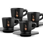 Bialetti Perfetto Black - Espresso Šoljice 4/1