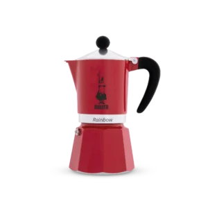 Bialetti Rainbow Rosso 3 Cup – Moka Pot Lonče