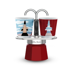 Bialetti Magritte Moka Express Set 2 Cup