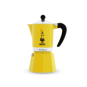 Bialetti Rainbow Giallo 3 Cup – Moka Pot Lonče