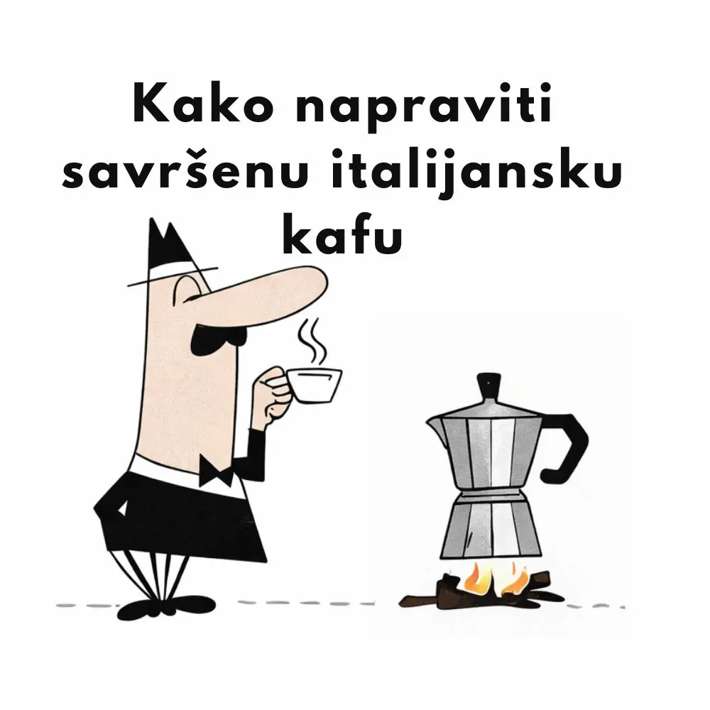 Kako napraviti savršenu italijansku kafu u moka potu