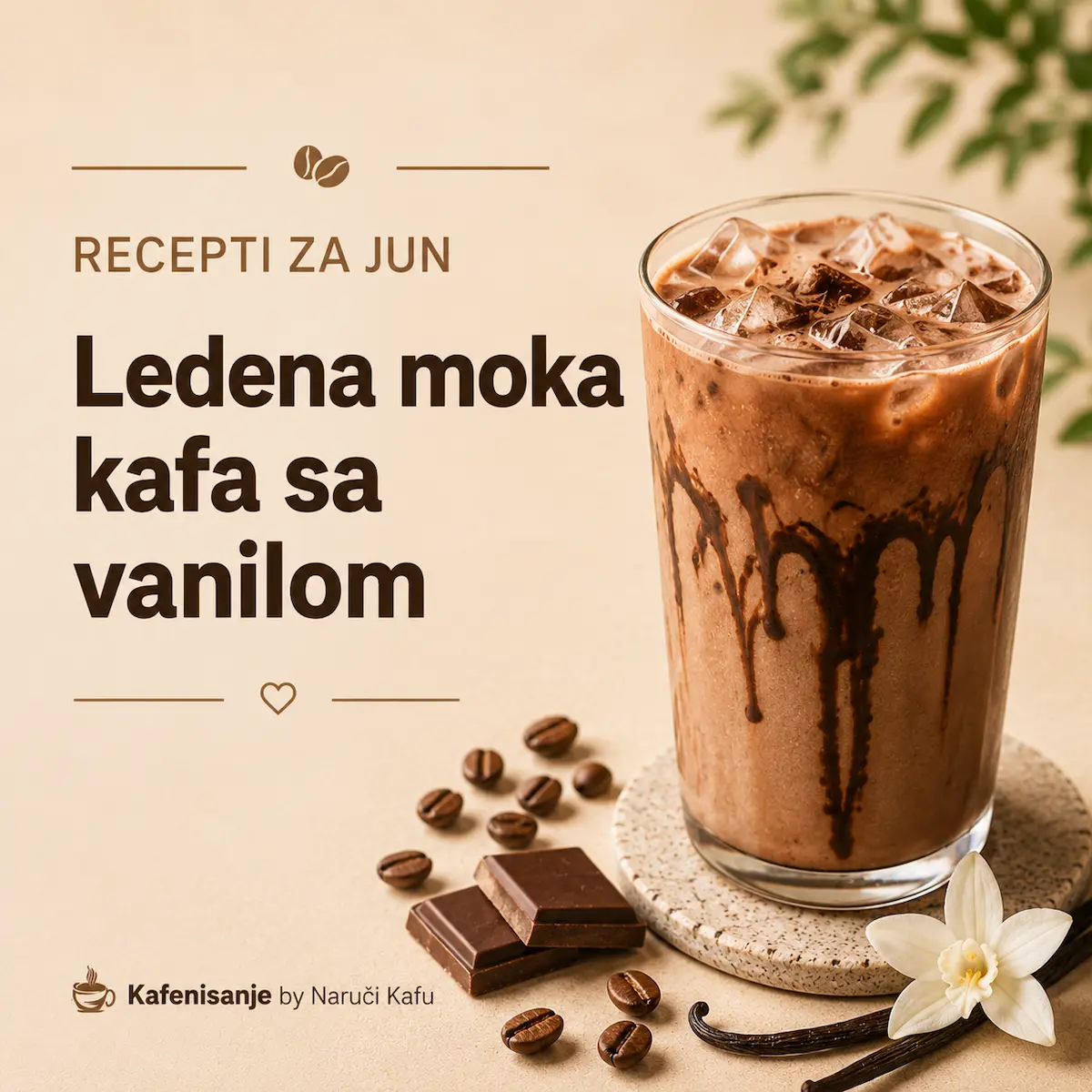 Ledena moka kafa sa vanilom recept
