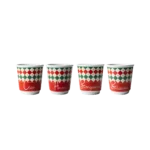 Bialetti Tricolore Espresso Šoljice Set 4 kom – 80ml