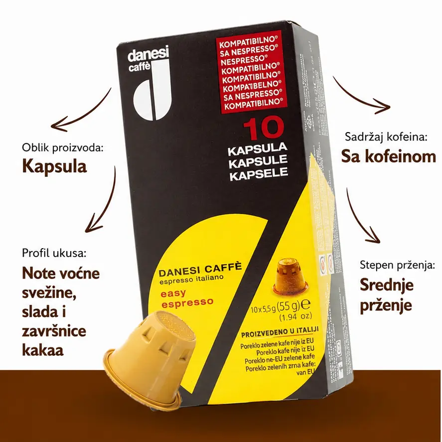 Danesi Oro Nespresso kompatibilne