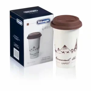 DeLonghi DLSC057 keramička termo šolja 300ml sa silikonskim poklopcem