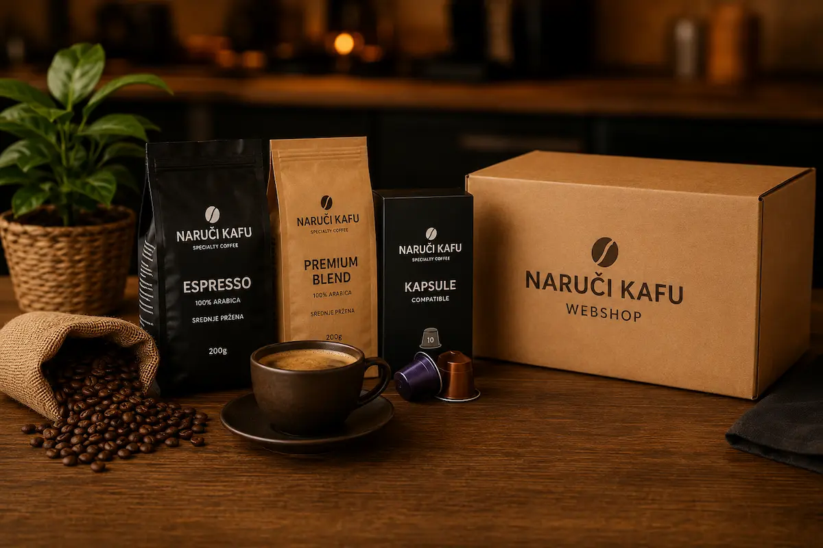 Dostava kafe i kapsula iz Naruči Kafu WebShop-a