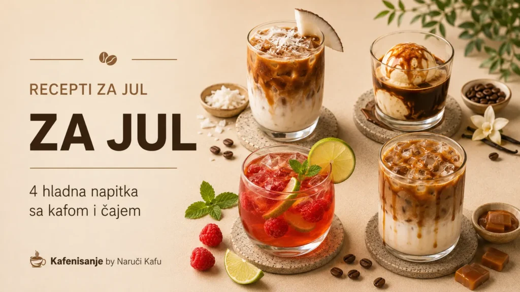 Recepti za jul - hladni napici sa kafom i čajem
