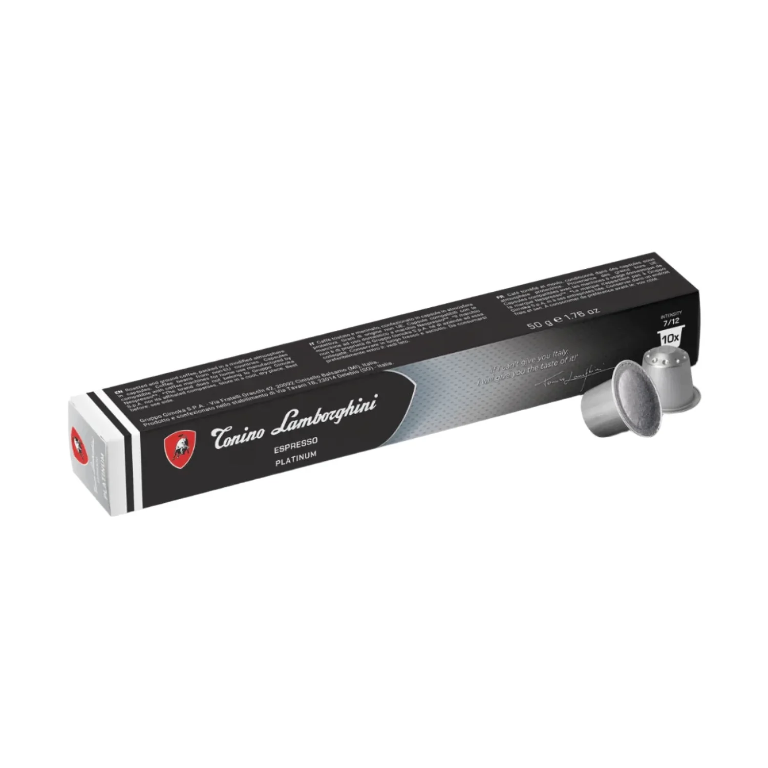 Tonino Lamborghini Platinum 10/1 - Nespresso Kompatibilne Kapsule