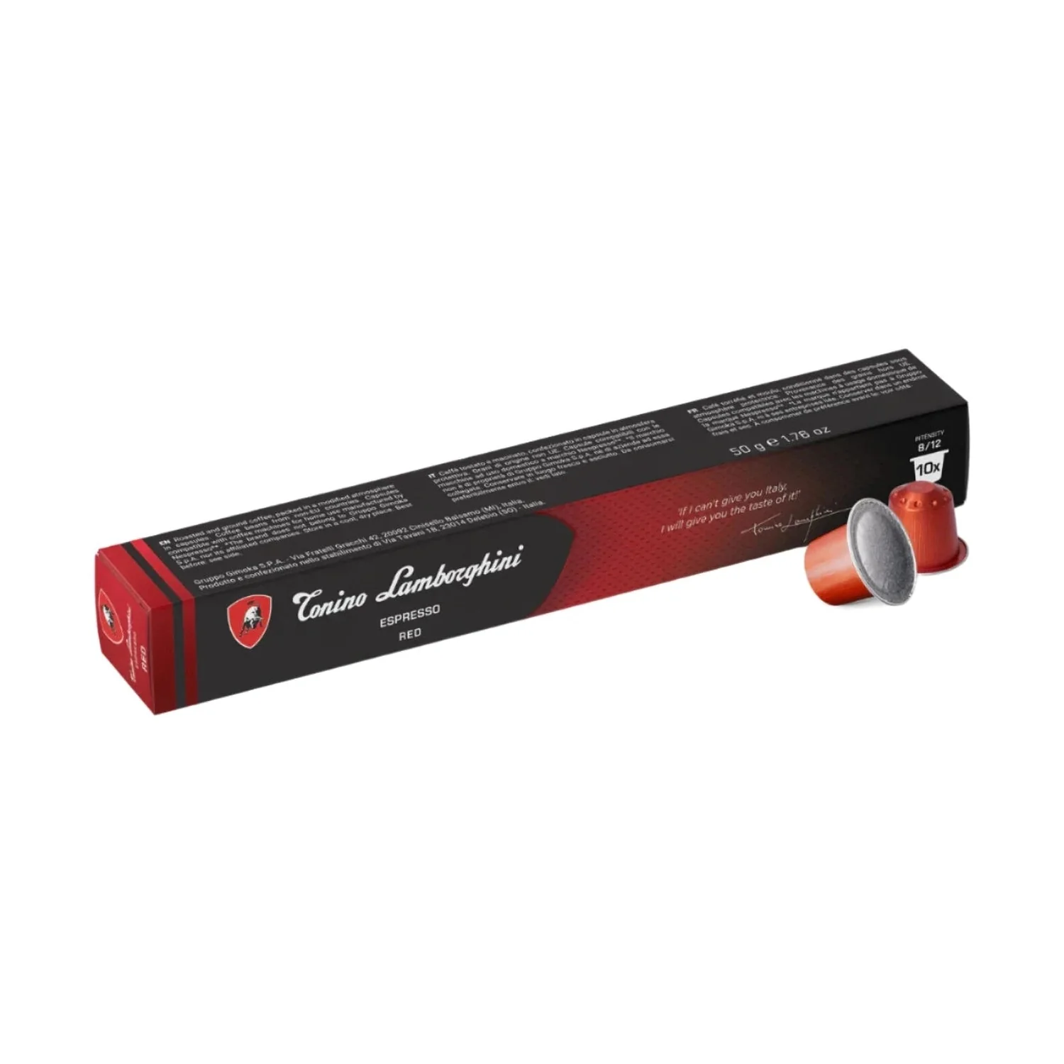 Tonino Lamborghini Red 10/1 - Nespresso Kompatibilne Kapsule