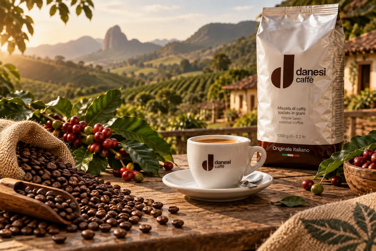 Danesi kafa i poreklo zrna iz Brazila