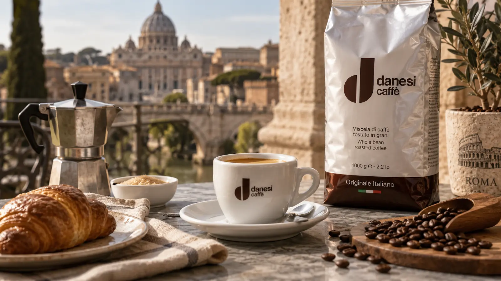 Danesi kafa – italijanski espresso iz Rima