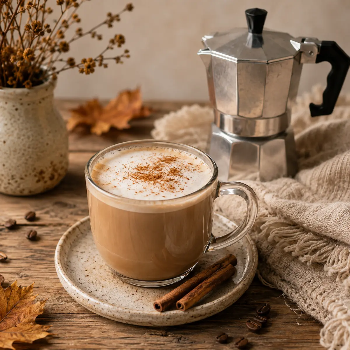 Moka pot latte sa cimetom recept